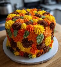 thanksgiving cake decorating easy