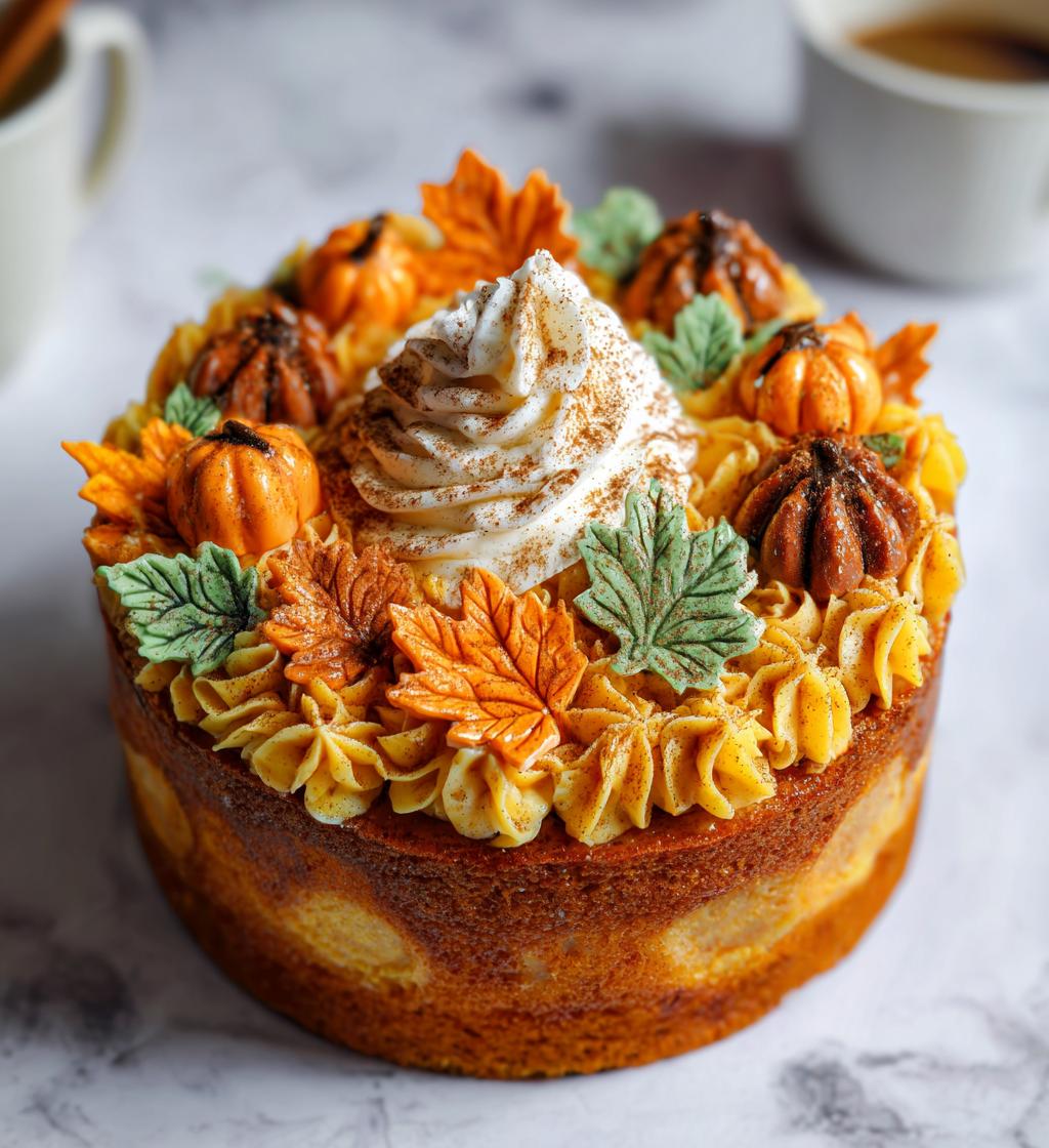 thanksgiving cake decorating