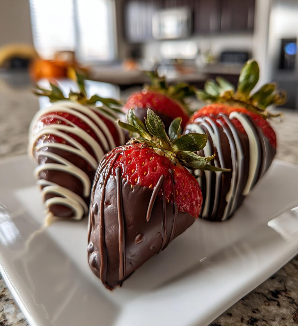 thanksgiving chocolate strawberries