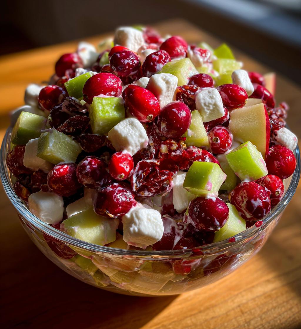thanksgiving cranberry salad