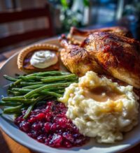 thanksgiving dinner menu