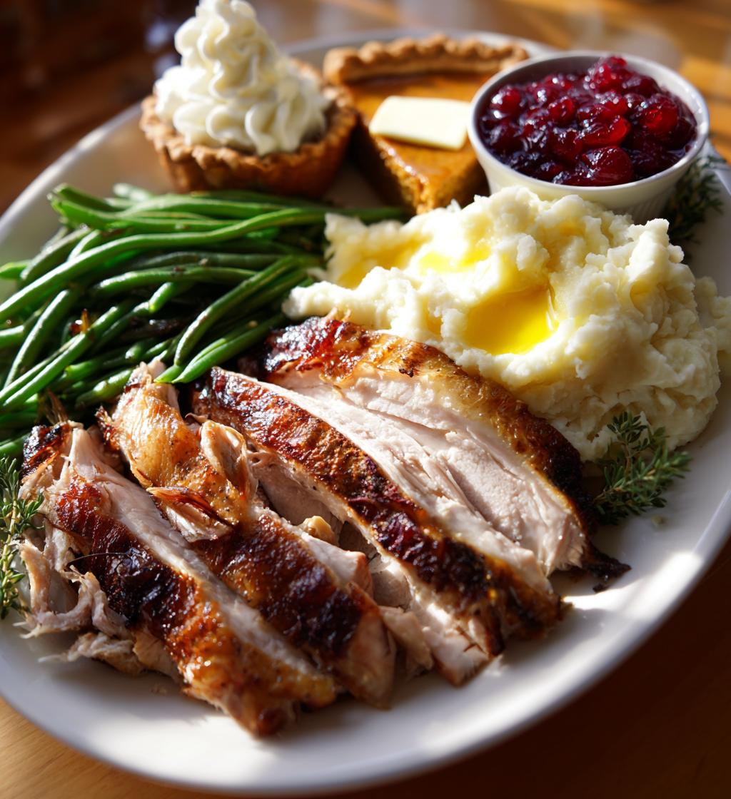 thanksgiving dinner menu list