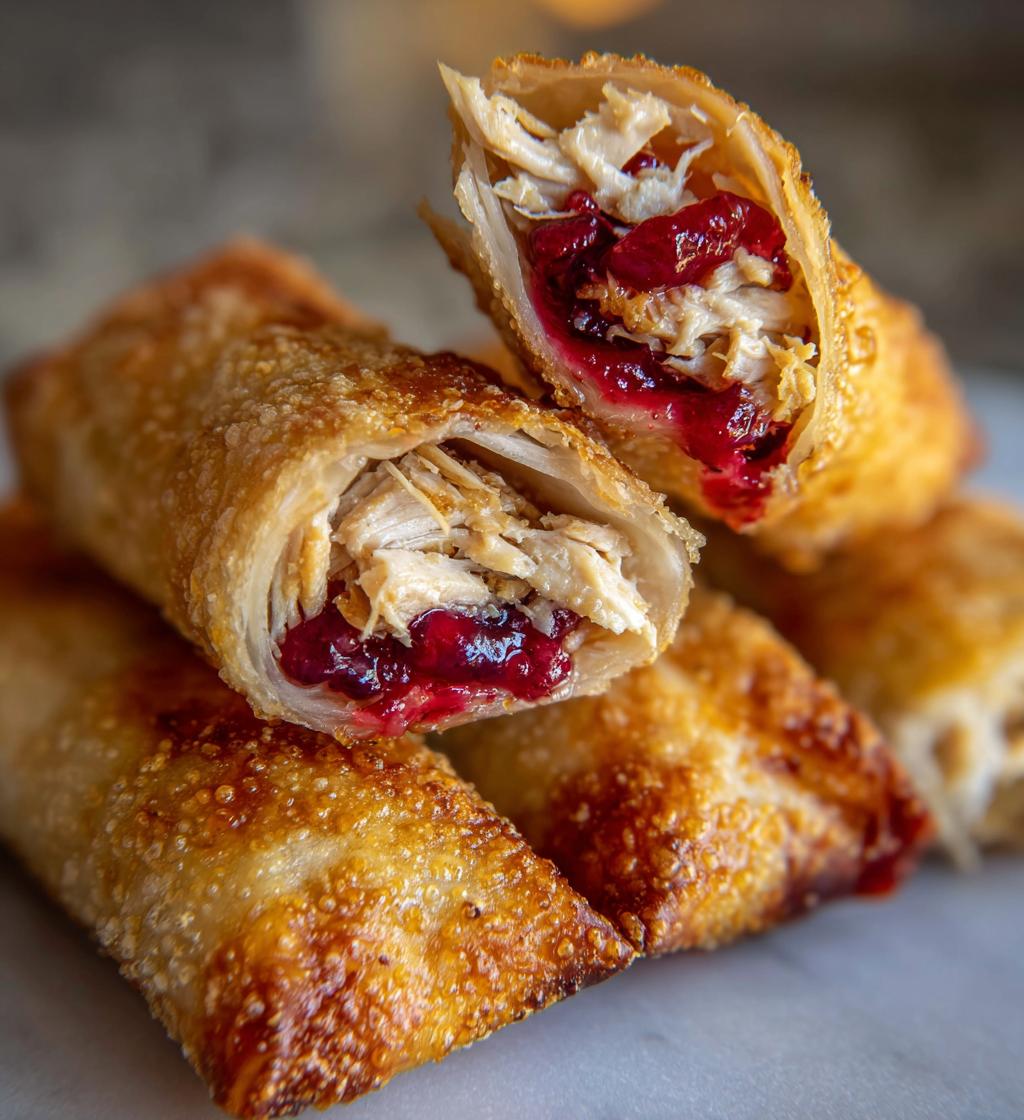 thanksgiving egg rolls