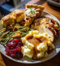 thanksgiving food board