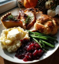 thanksgiving food clipart