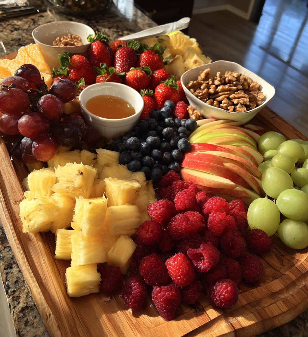 thanksgiving fruit board