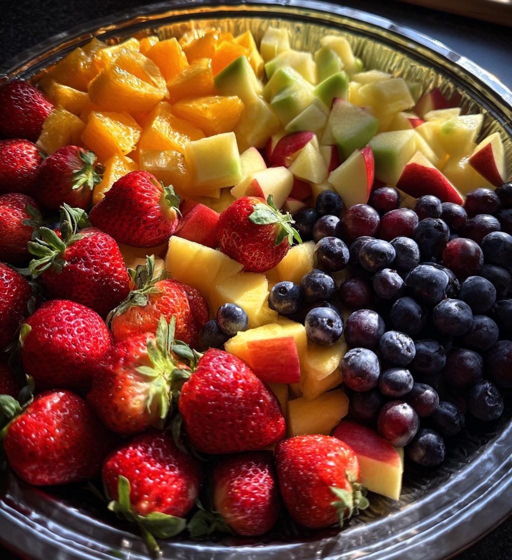 thanksgiving fruit tray