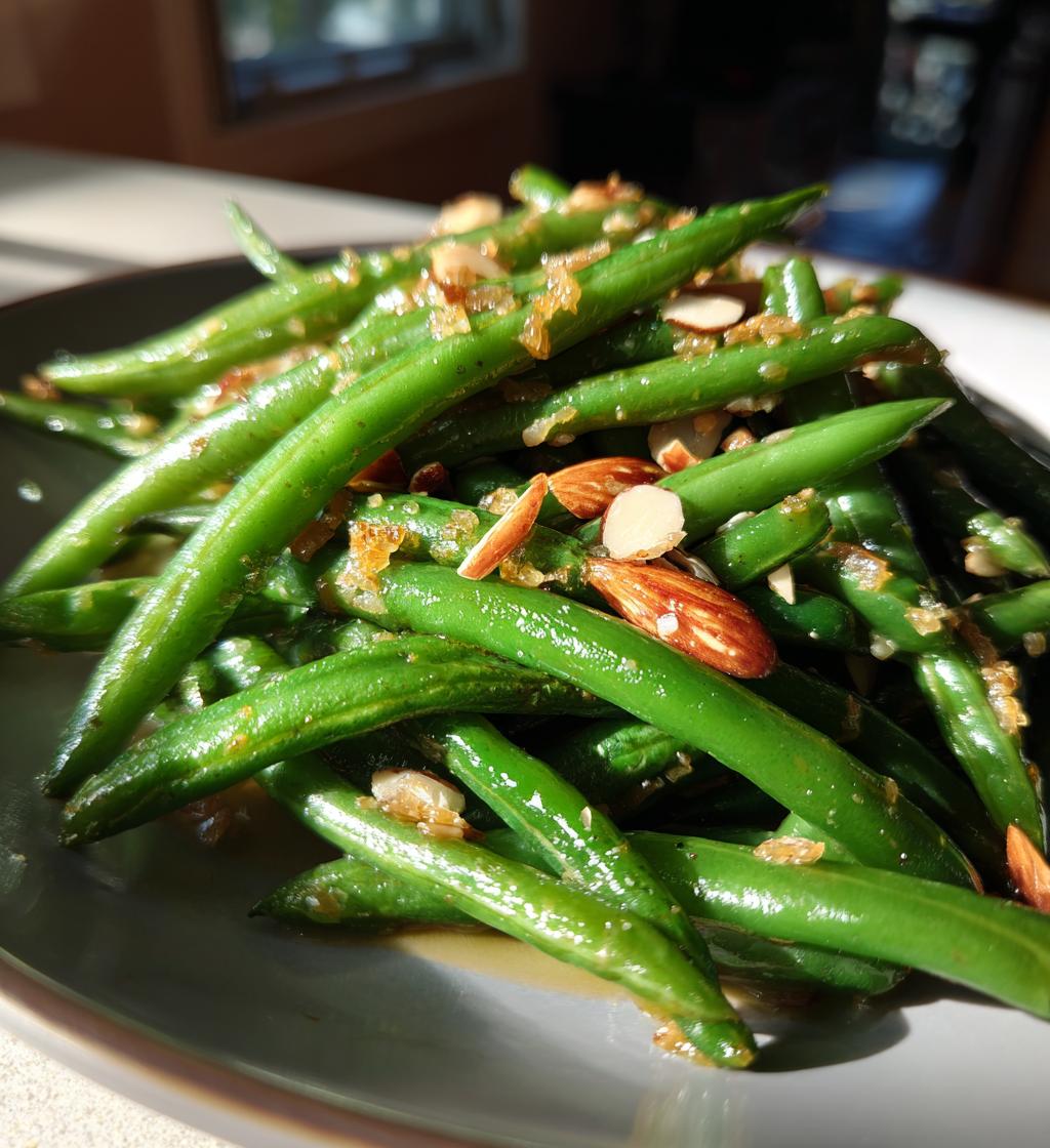 thanksgiving green beans side dishes