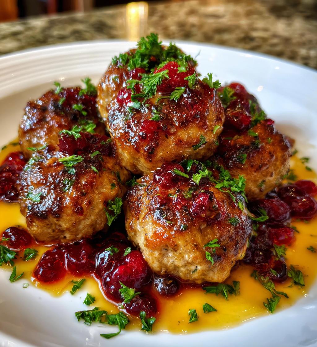 thanksgiving meatballs