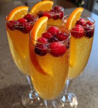 thanksgiving mimosas