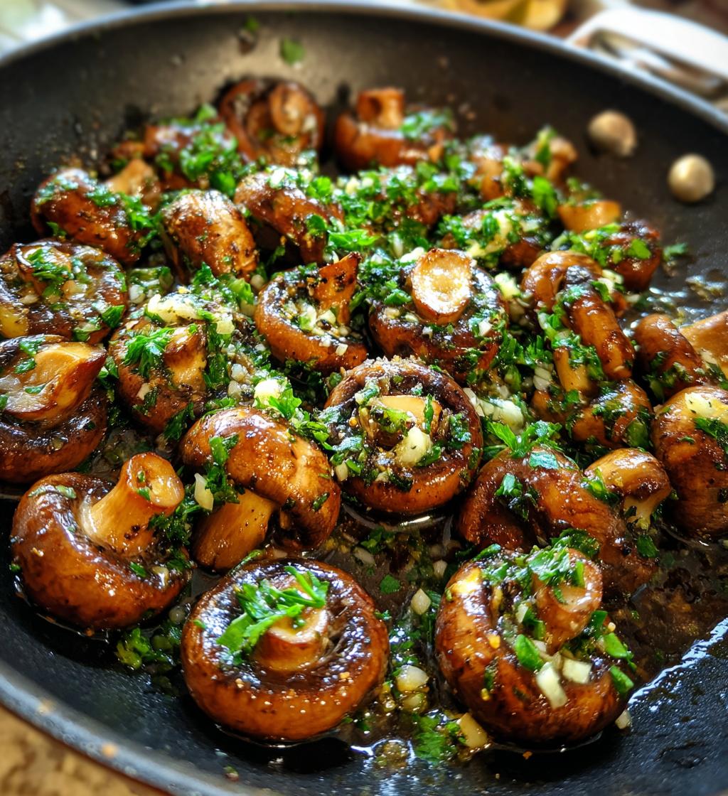 thanksgiving mushrooms side