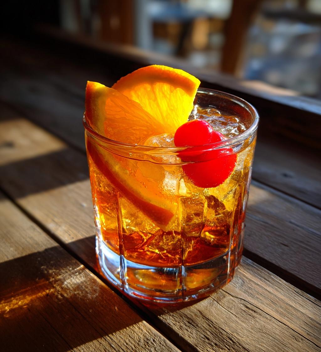 thanksgiving old fashioned cocktail