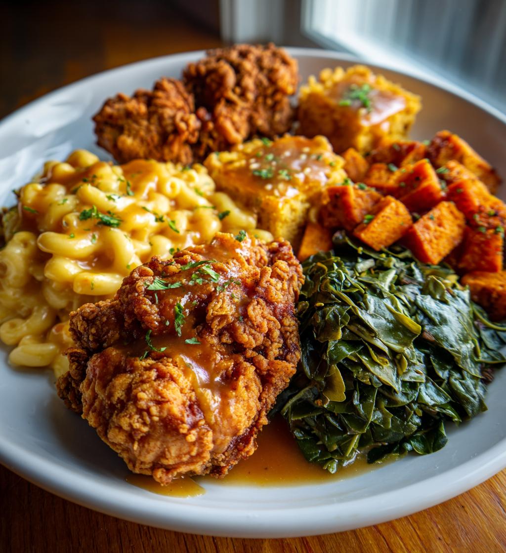 thanksgiving plates soul food