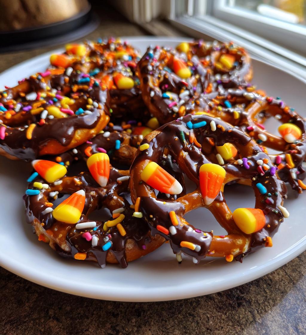 thanksgiving pretzel treats