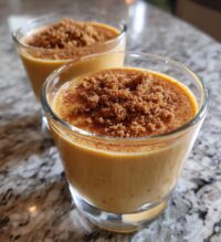 thanksgiving pudding shots