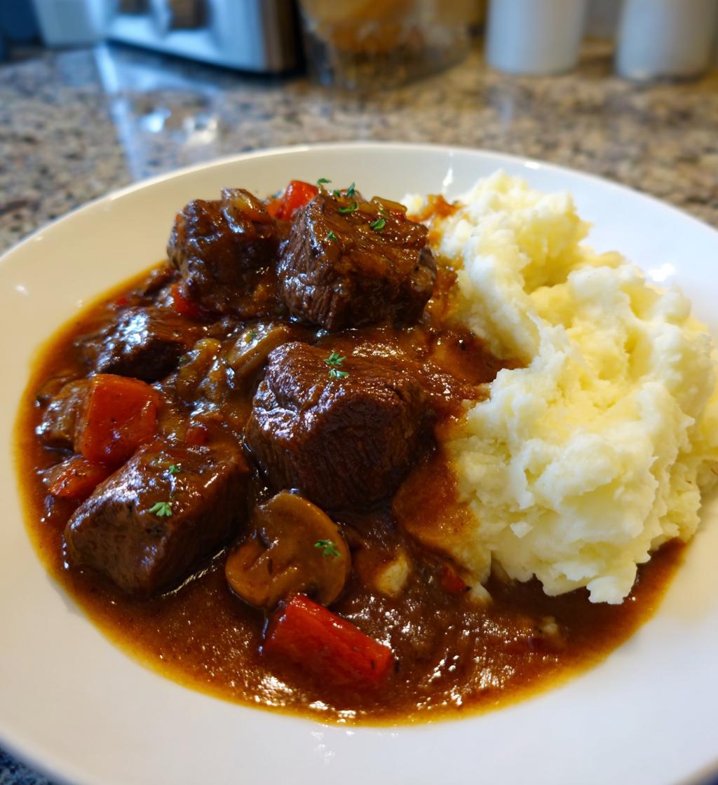 the best beef tips and gravy recipe