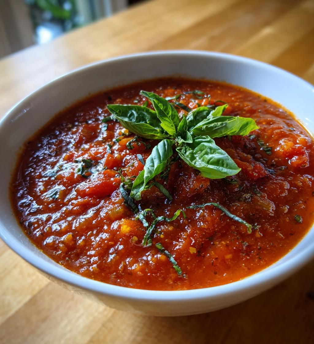 the best roasted tomato sauce
