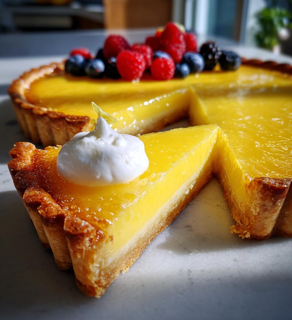 ultimate classic lemon tart recipe