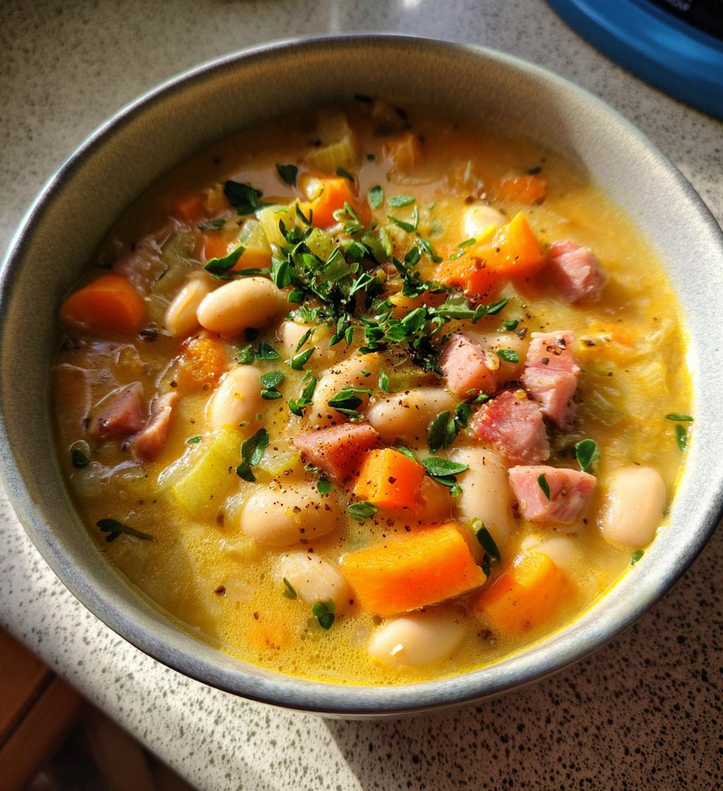 white bean and ham hock soup