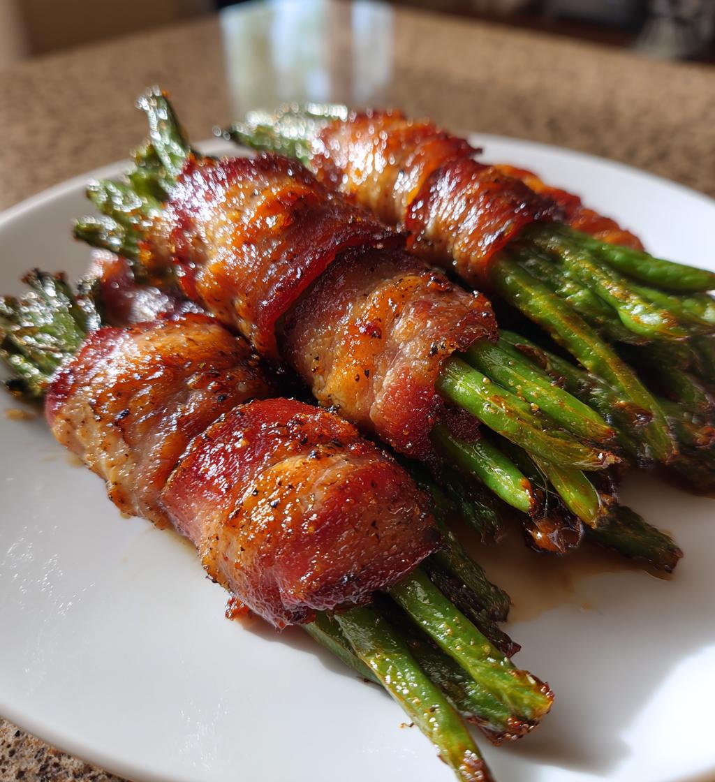 bacon wrapped green beans
