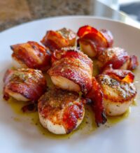bacon wrapped scallops