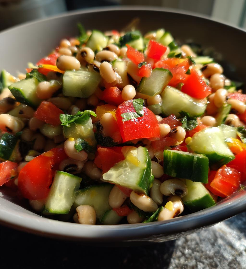 black eyed pea salad