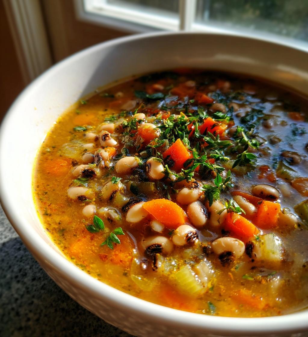 black eyed pea soup