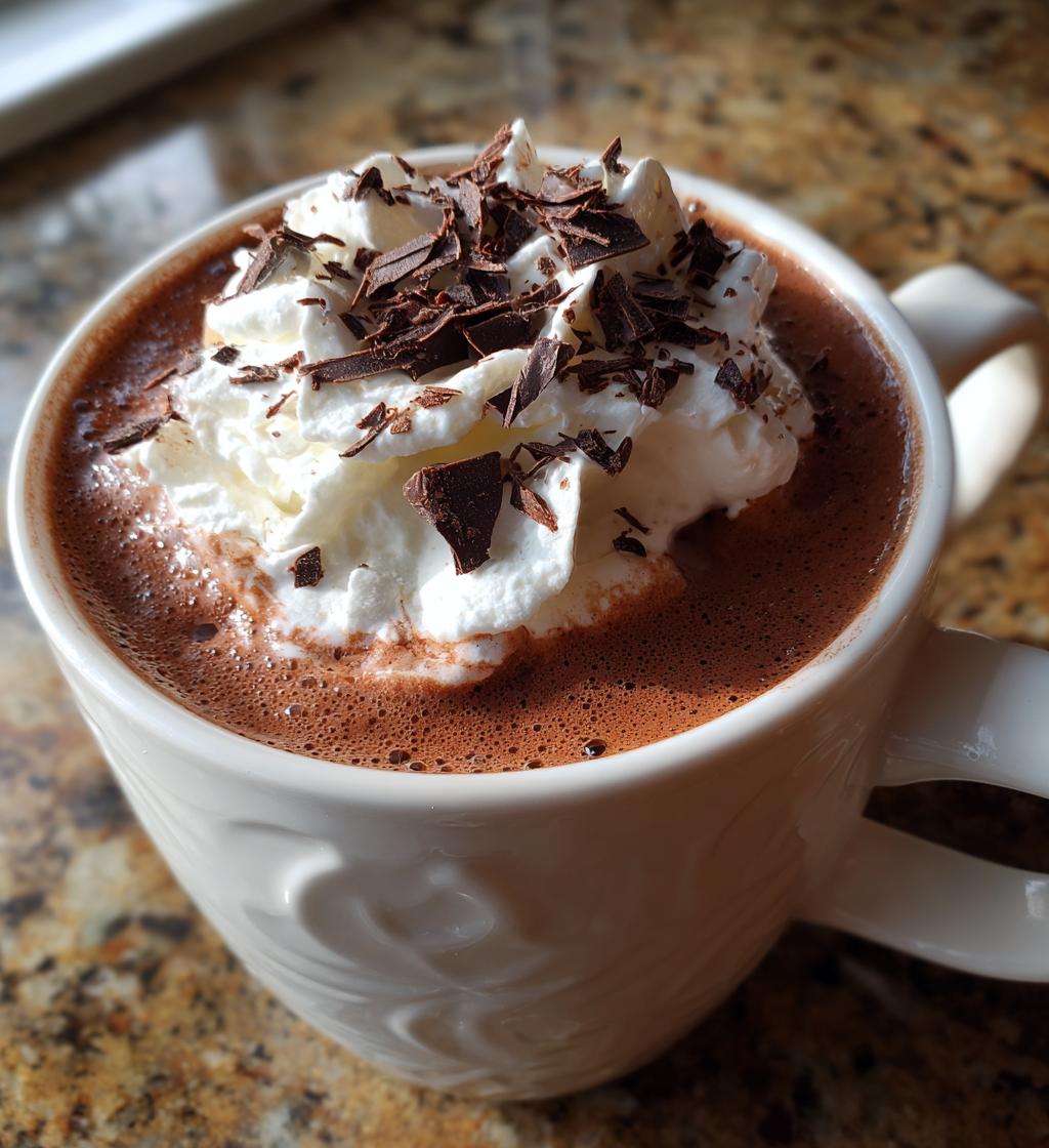 boozy hot chocolate
