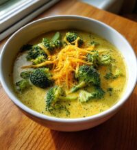 brócoli cheddar soup