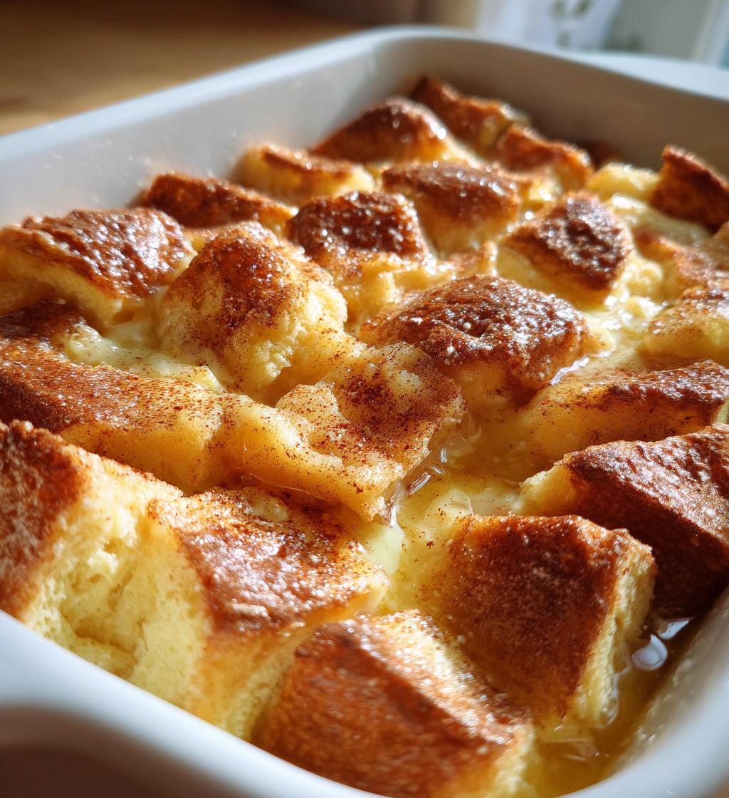 bread and butter pudding