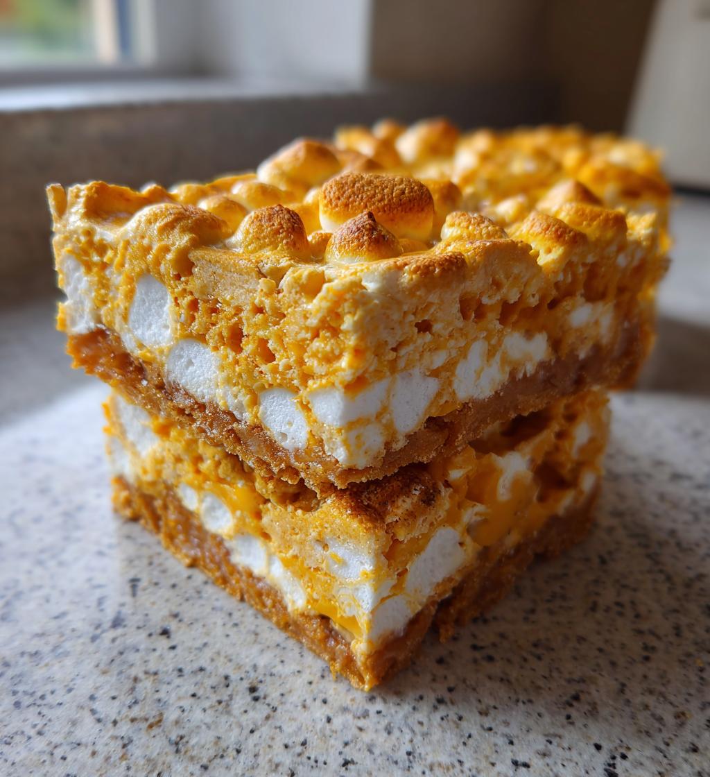 butterscotch marshmallow squares