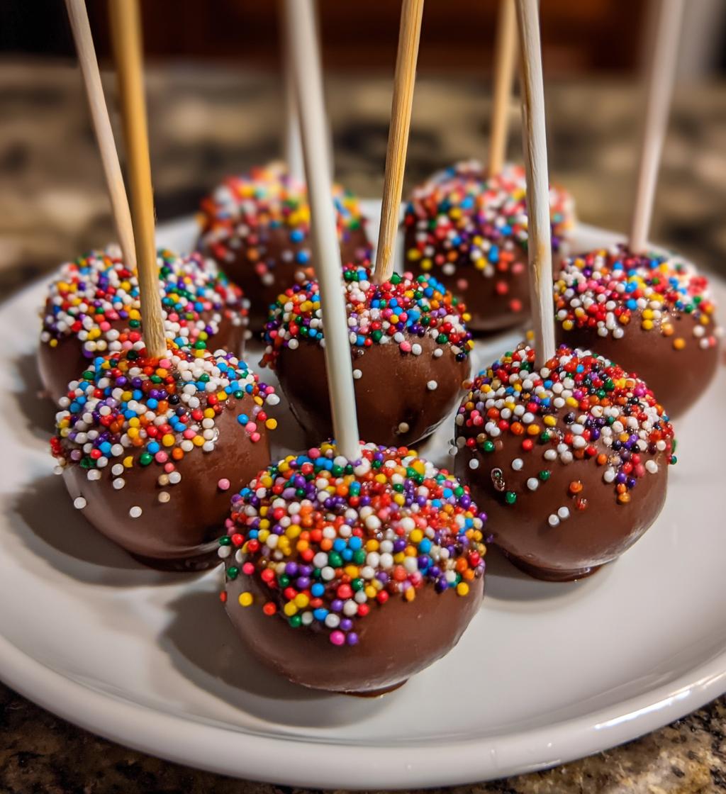 cake pops christmas