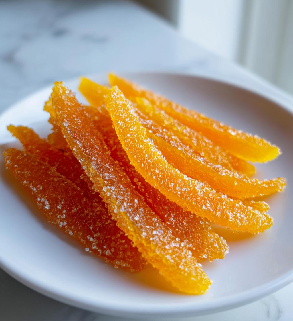 candied orange peel