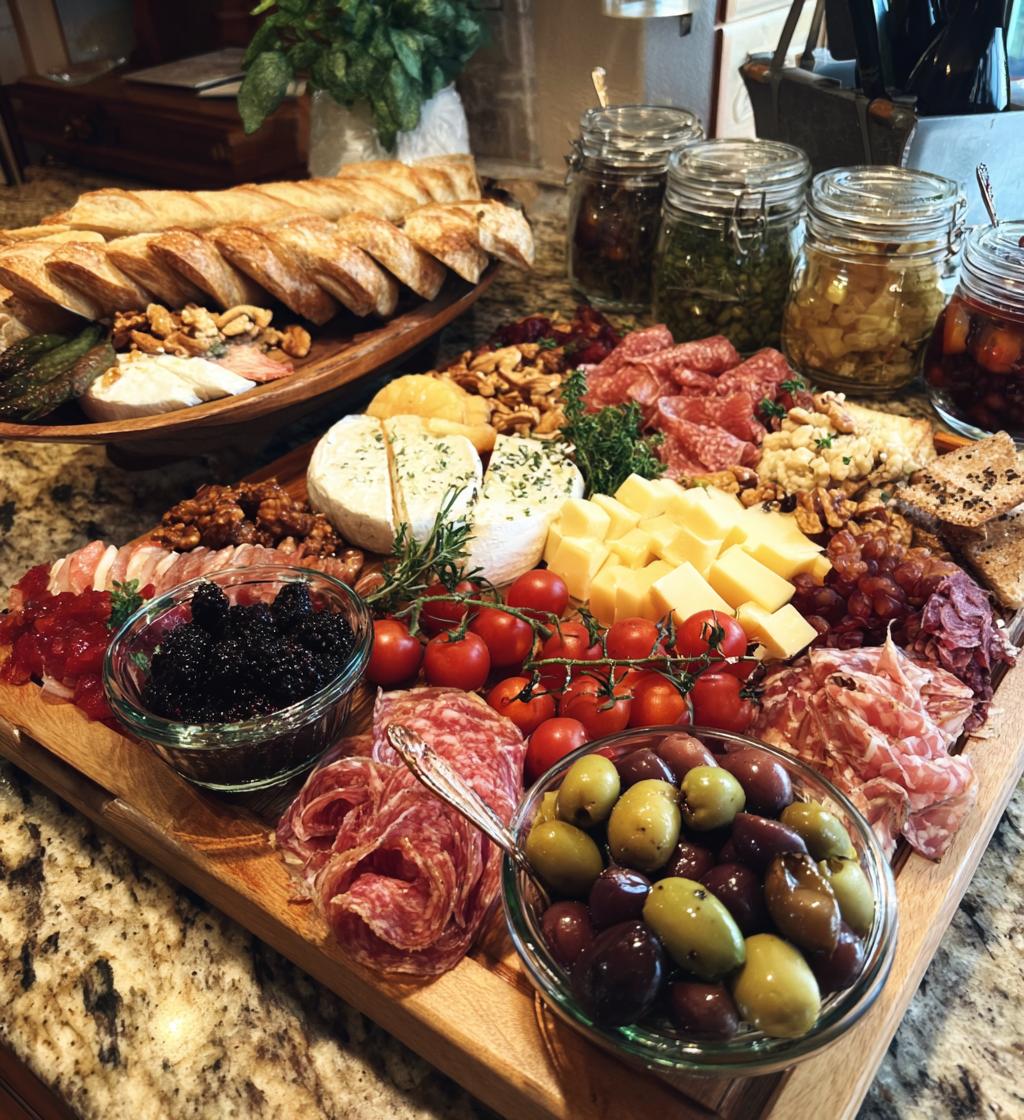 charcuterie board new years eve