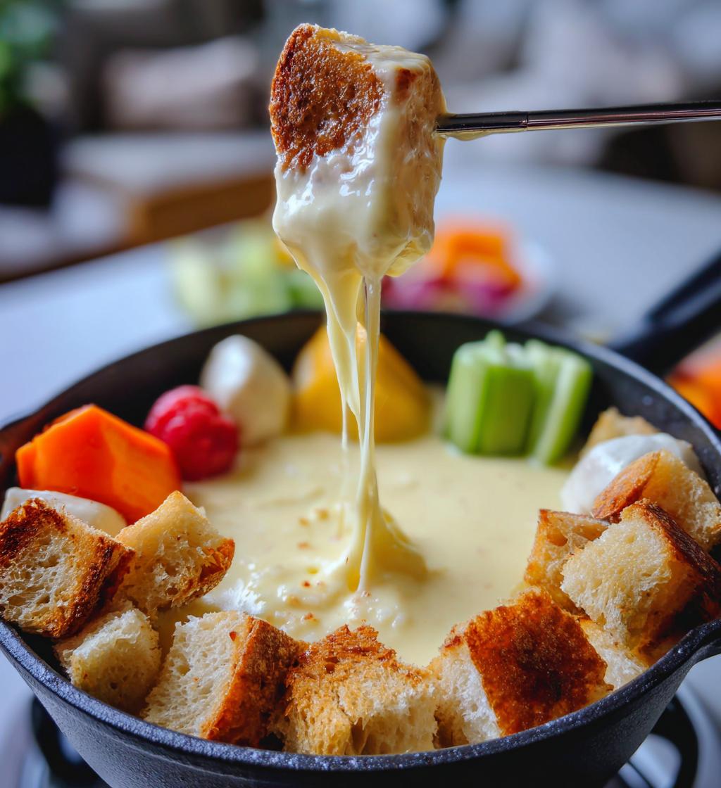 cheese fondue dippers