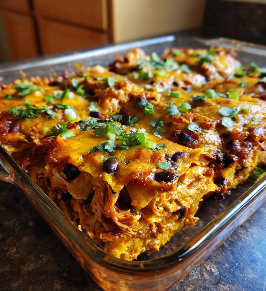 chicken enchilada casserole