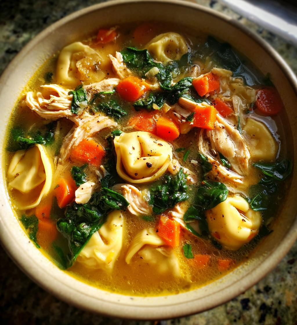 chicken tortellini soup