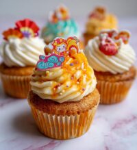 chinese new year cupcake toppers