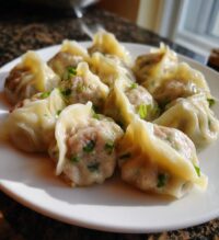 chinese new year dumplings