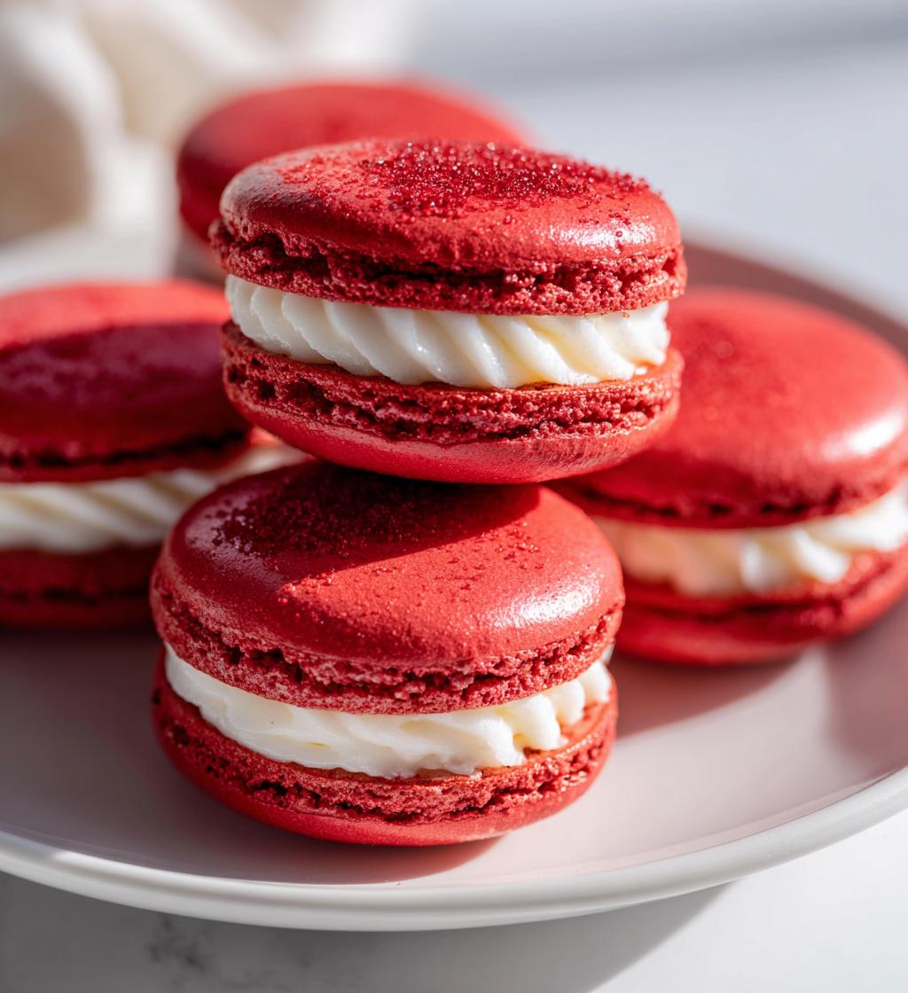 chinese new year macaron