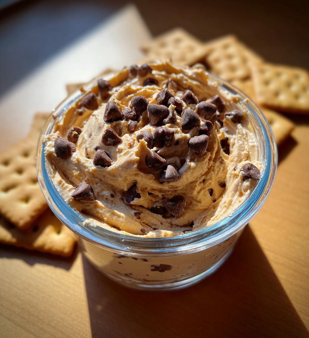 chocolate chip cookie dough dip