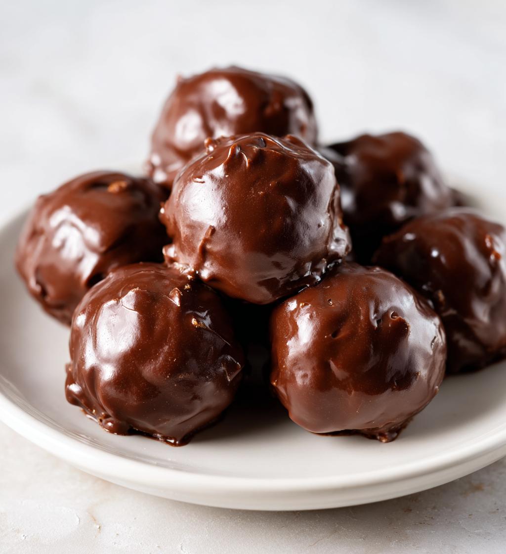 chocolate peanut butter balls