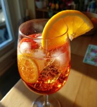 christmas aperol spritz