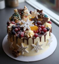 christmas cake decoration ideas