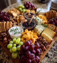 christmas cheese board
