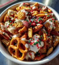 christmas chex mix recipe
