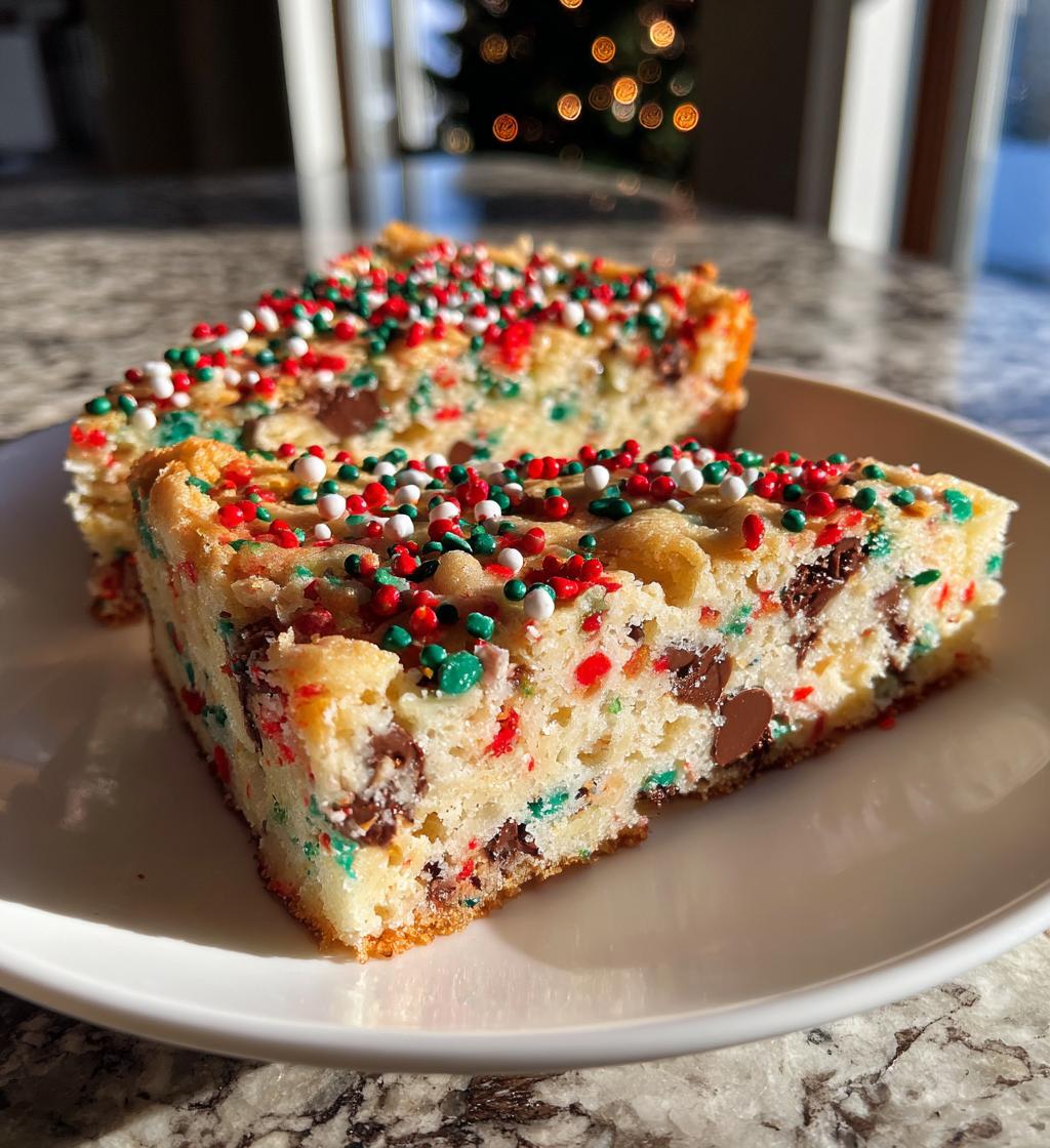 christmas cookie cake