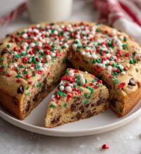 christmas cookie cake