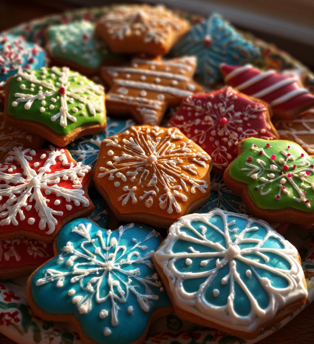 christmas cookies decorated