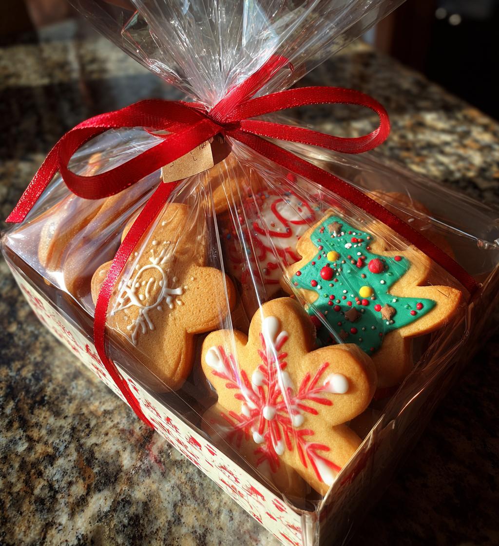 christmas cookies packaging